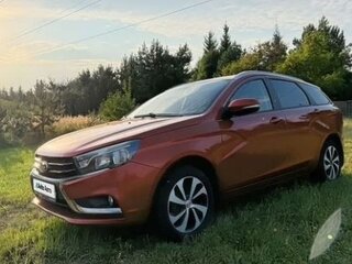 2019 Lada (ВАЗ) Vesta SW I, красный, 1100000 рублей, вид 1