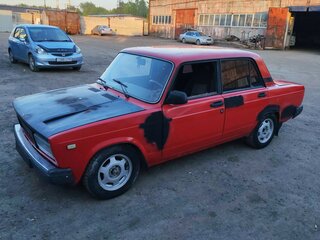 1983 Lada (ВАЗ) 2105, красный, 100000 рублей, вид 1
