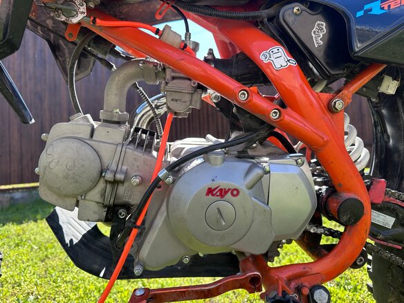 2024 Kayo Evolution YX125EM, оранжевый, 65000 рублей - вид 7