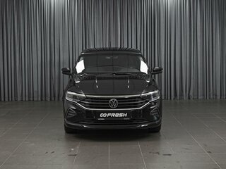 2021 Volkswagen Polo VI, чёрный, 1259000 рублей, вид 3