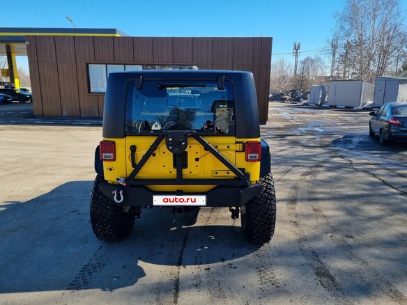 2008 Jeep Wrangler III (JK), жёлтый, 4050000 рублей - вид 5