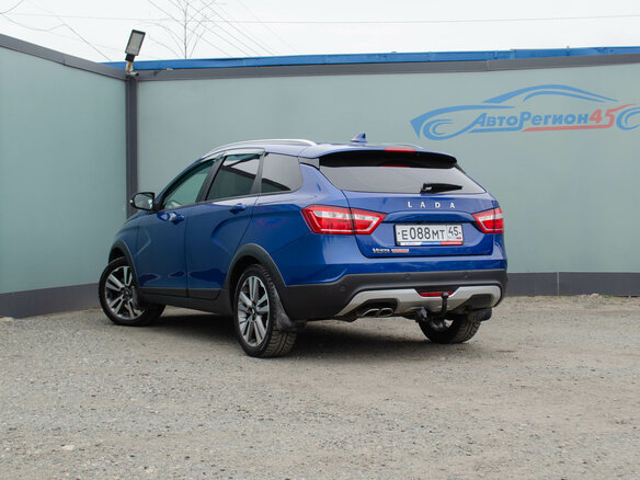 2021 Lada (ВАЗ) Vesta SW Cross I, синий, 1085000 рублей - вид 1
