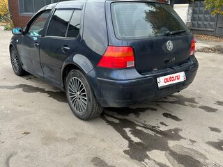 1998 Volkswagen Golf IV, синий, 240000 рублей, вид 4