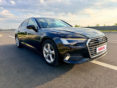 2021 Audi A6 45 TFSI V (C8), чёрный, 4850000 рублей, вид 4