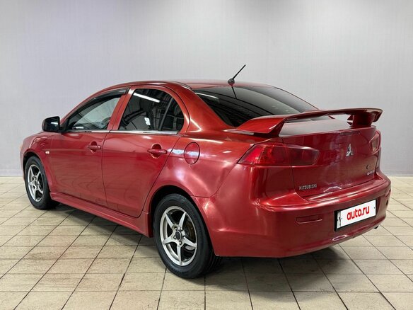 2007 Mitsubishi Lancer X, красный, 550000 рублей - вид 6
