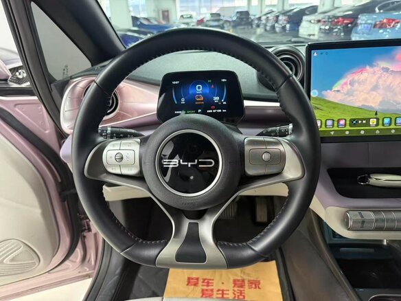 2026 BYD Dolphin, розовый - вид 9