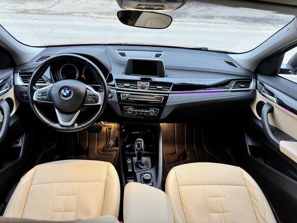 2018 BMW X2 sDrive18i I (F39), оранжевый, 2240000 рублей - вид 7