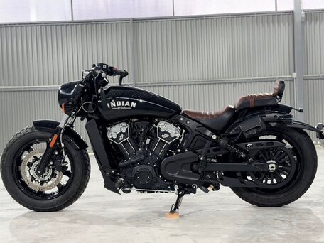 2022 Indian Scout, чёрный, 1450000 рублей, вид 4