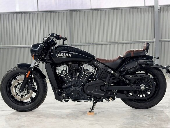 2022 Indian Scout, чёрный - вид 3