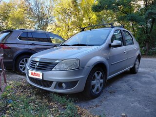 2012 Renault Logan I Рестайлинг, серый, 400000 рублей, вид 1