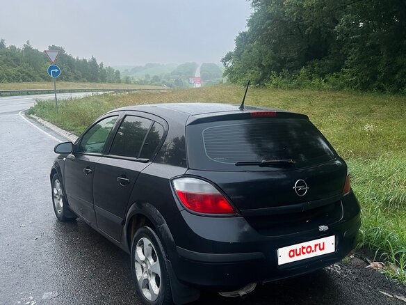 2005 Opel Astra H, чёрный