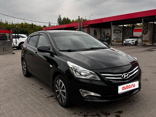 2016 Hyundai Solaris I Рестайлинг, чёрный, 720000 рублей, вид 2