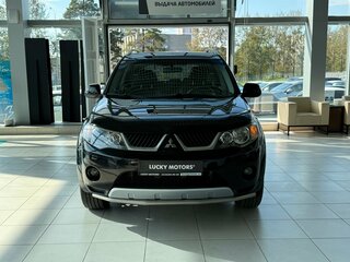 2008 Mitsubishi Outlander II, чёрный, 1095000 рублей, вид 2