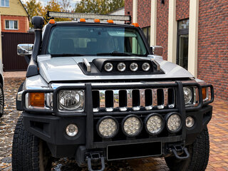 2009 Hummer H3, серебристый, 1850000 рублей, вид 1