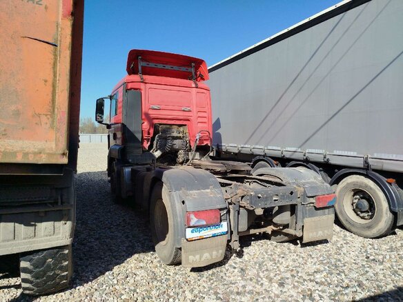 2012 MAN TGS, красный, 1650000 рублей - вид 3