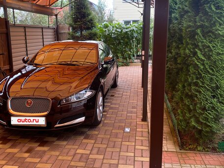 2013 Jaguar XF I Рестайлинг, коричневый, 2350000 рублей, вид 2