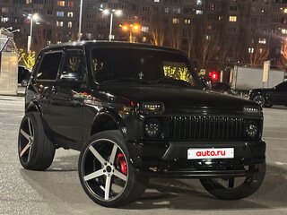 2017 Lada (ВАЗ) 2121 (4x4) I Рестайлинг, чёрный, 1000000 рублей, вид 4