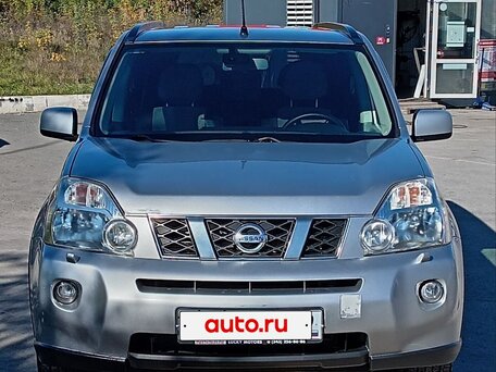 2008 Nissan X-Trail II, серебристый, 890000 рублей, вид 1