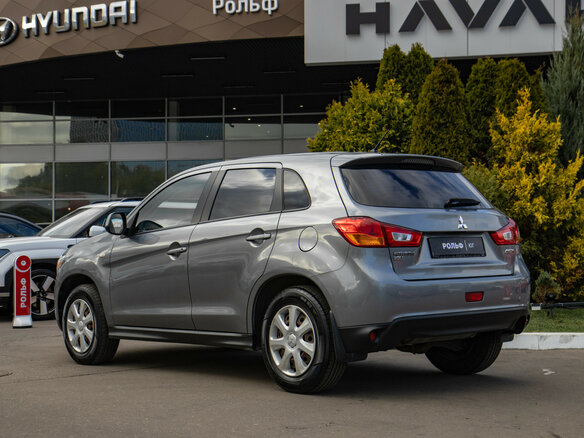 2014 Mitsubishi ASX I Рестайлинг, серый - вид 4