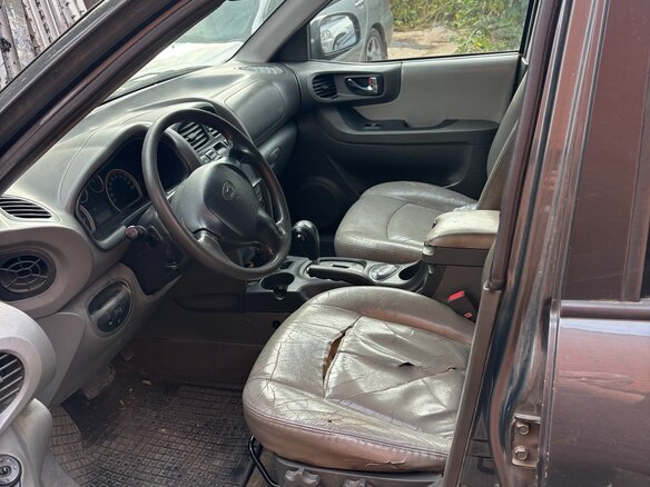 2008 Hyundai Santa Fe Classic Classic, серый, 550000 рублей - вид 5