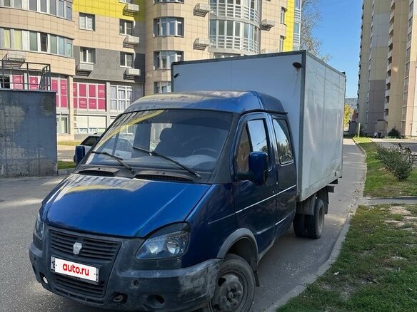 2006 ГАЗ ГАЗель (33023/330273) Фермер, синий, 595000 рублей - вид 1