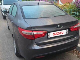 2012 Kia Rio III, серый, 730000 рублей, вид 4