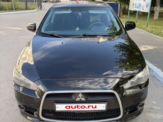 2013 Mitsubishi Lancer X Рестайлинг, чёрный, 590000 рублей, вид 2