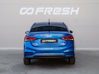 2019 Hyundai Solaris II, синий, 1430000 рублей, вид 4