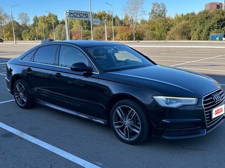 2017 Audi A6 IV (C7) Рестайлинг, чёрный, 1650000 рублей, вид 1