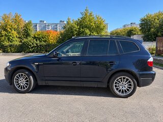 2007 BMW X3 25i I (E83) Рестайлинг, синий, 720000 рублей, вид 4