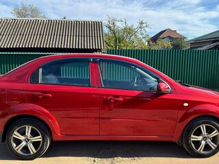 2008 Chevrolet Aveo I Рестайлинг, красный, 365000 рублей, вид 4