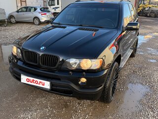 2002 BMW X5 3.0i I (E53), чёрный, 899999 рублей, вид 1