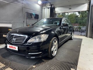 2011 Mercedes-Benz S-Класс 350 Long V (W221) Рестайлинг, чёрный, 1790000 рублей, вид 3