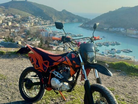 2017 Racer Enduro, оранжевый, 80000 рублей, вид 1