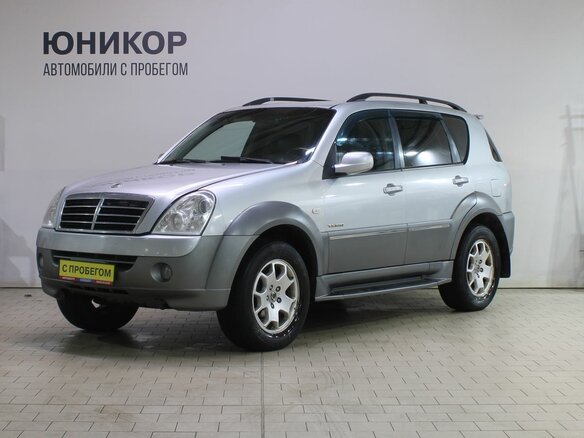 2007 SsangYong Rexton II, серебристый