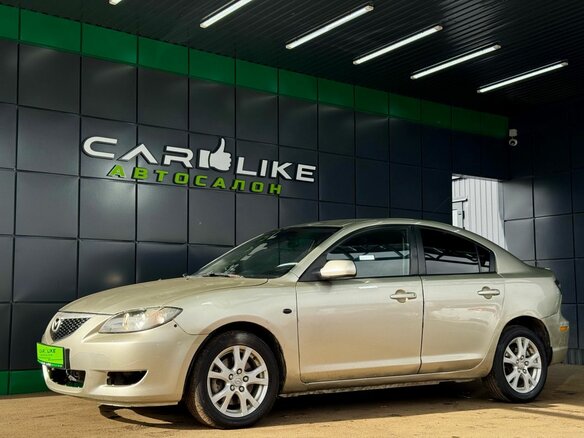 2007 Mazda 3 I (BK) Рестайлинг, бежевый, 369000 рублей - вид 7