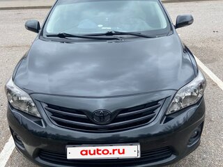 2011 Toyota Corolla X (E140, E150) Рестайлинг, чёрный, 950000 рублей, вид 2