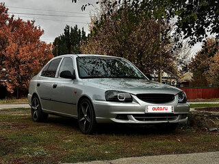 2005 Hyundai Accent ТагАЗ II, серебристый, 350000 рублей, вид 1