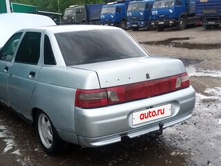 2002 Lada (ВАЗ) 2110, серебристый, 195000 рублей, вид 2