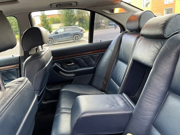 1998 BMW 5 серии 528i IV (E39), синий, 910000 рублей - вид 10