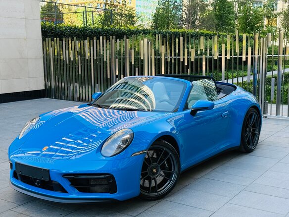 2022 Porsche 911 Carrera 4 GTS VIII (992), синий - вид 30