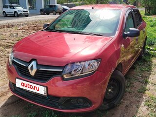 2015 Renault Logan II, красный, 540000 рублей, вид 4
