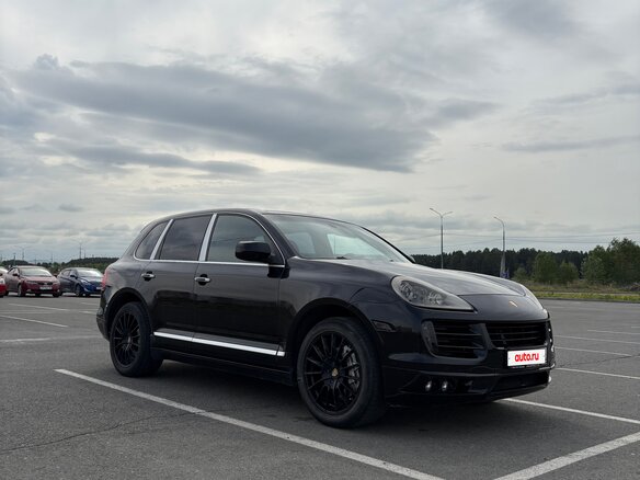 2008 Porsche Cayenne S I Рестайлинг (957), чёрный, 1500000 рублей