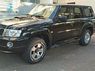 2008 Nissan Patrol V (Y61) Рестайлинг, чёрный, 1200000 рублей, вид 3