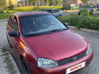 2006 Lada (ВАЗ) Kalina I, красный, 125000 рублей, вид 2