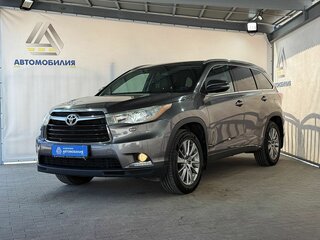 2014 Toyota Highlander III (XU50), серый, 3349000 рублей, вид 1