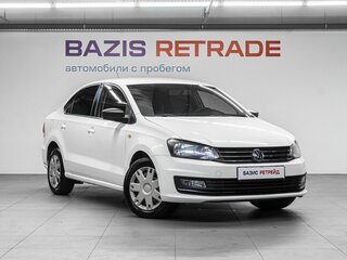 2020 Volkswagen Polo V Рестайлинг, белый, 1220000 рублей, вид 3