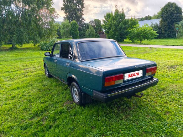 2005 Lada (ВАЗ) 2107, синий, 120000 рублей - вид 5