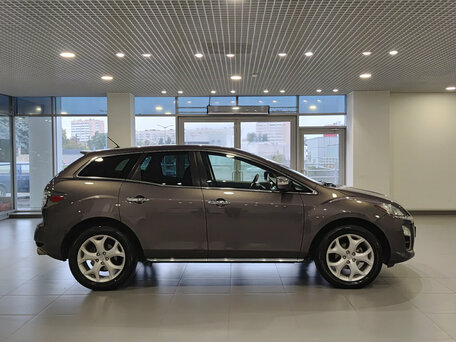 2010 Mazda CX-7 I Рестайлинг, серый, 924000 рублей, вид 4