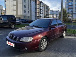 2008 Kia Spectra I Рестайлинг 2, красный, 245000 рублей, вид 1